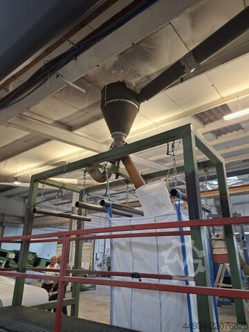 ES 120 granulation line with laser filter FBM, Kitech ES 120