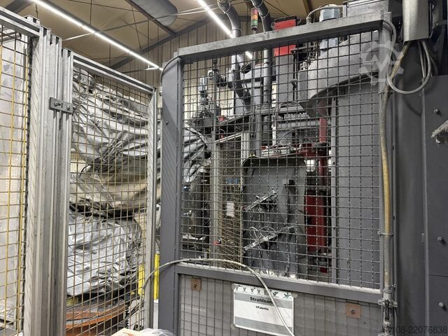 Automatic robotic shot blasting machine Rösler Doppel-Strahlanlage