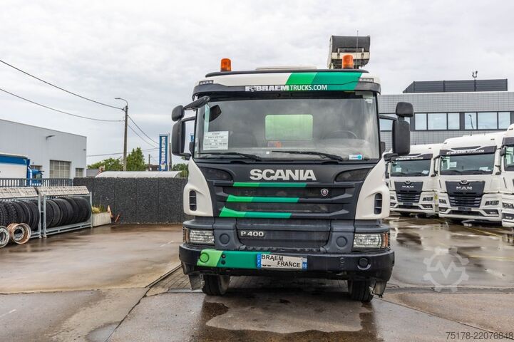 Mixer SCANIA P400 +STETTER 7m3+TAPIS THEAM TS 13