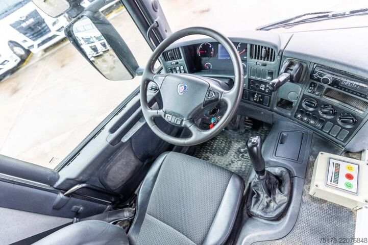 Mixer SCANIA P400 +STETTER 7m3+TAPIS THEAM TS 13