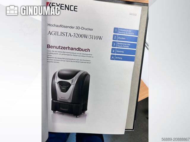 Kunststoff-3D-Drucker KEYENCE Agilista-3200W