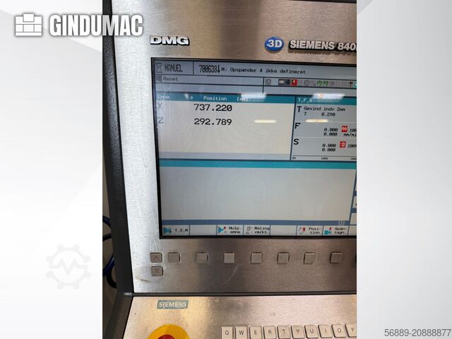 Horizontal-Drehmaschine Gildemeister CTX 620 linear