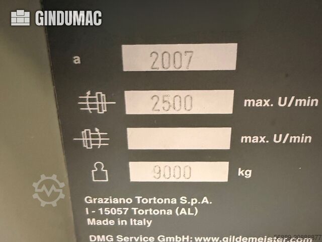 Horizontal-Drehmaschine Gildemeister CTX 620 linear