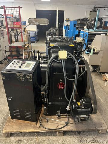 Letterpress machine Heidelberg Tiegel GTS Hot foil