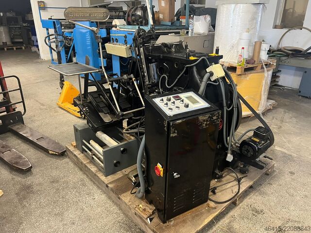Letterpress machine Heidelberg Tiegel GTS Hot foil