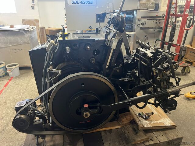 Letterpress machine Heidelberg Tiegel GTS Hot foil