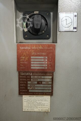 Vertikaldrehmaschine Takuma SMV - 1060 - 3B