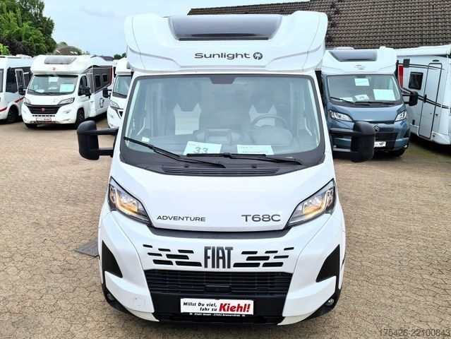 Teilintegriertes Wohnmobil SUNLIGHT Adventure T 68C *Hubstützen-Anlage*Luftfahrwerk*
