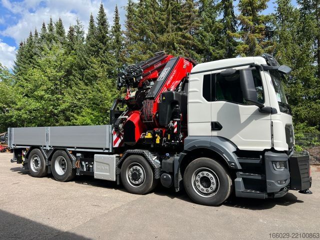 Spezial-LKW MAN TGS 35.520 8x4 Hydro, Kran Fassi F805 TECHNO