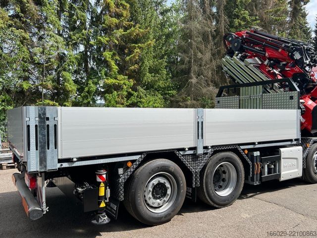 Spezial-LKW MAN TGS 35.520 8x4 Hydro, Kran Fassi F805 TECHNO