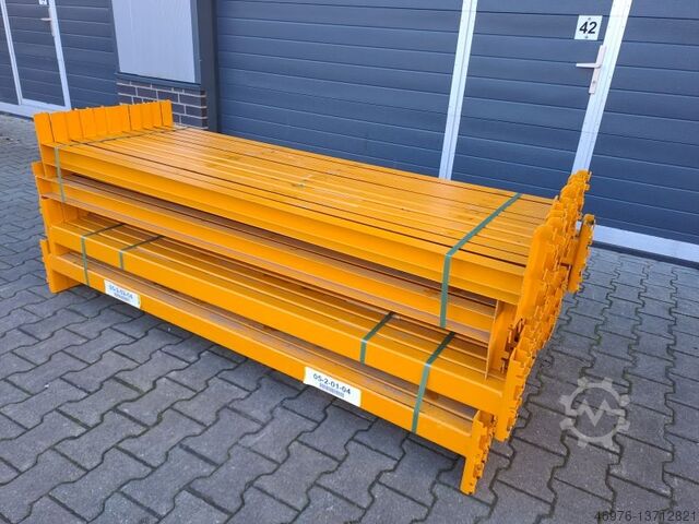 High-bay warehouse Pallet rack traverse Jung Heinrich Delta / U: 80x50 mm / 1.900 mm