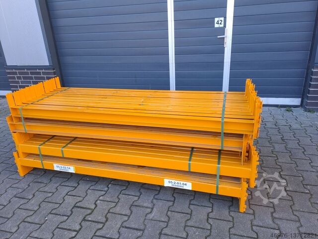 High-bay warehouse Pallet rack traverse Jung Heinrich Delta / U: 80x50 mm / 1.900 mm