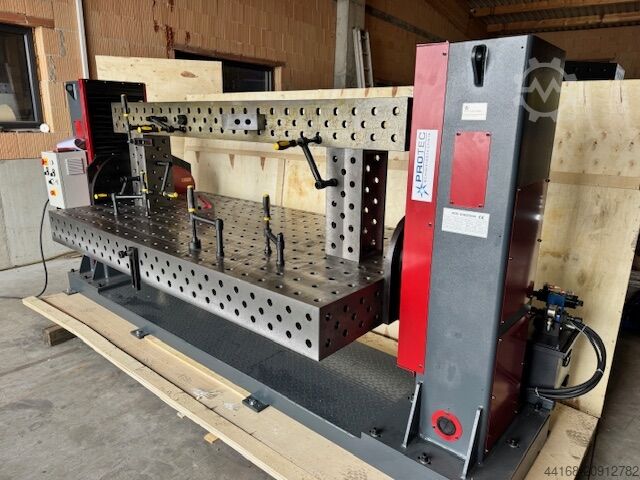 Welding turntable,Turntable,Positioner Protec Lochtisch Hubtisch 1,5 To HDL 1500