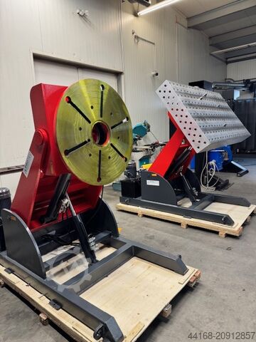 Welding table Protec 3 Achs Hub Drehtisch KT 1000 HV mit Lochtisch