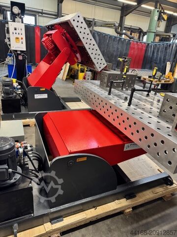 Welding table Protec 3 Achs Hub Drehtisch KT 1000 HV mit Lochtisch
