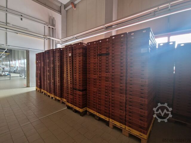 Bakery boxes 60x40x8 cm, brown 60x40x8