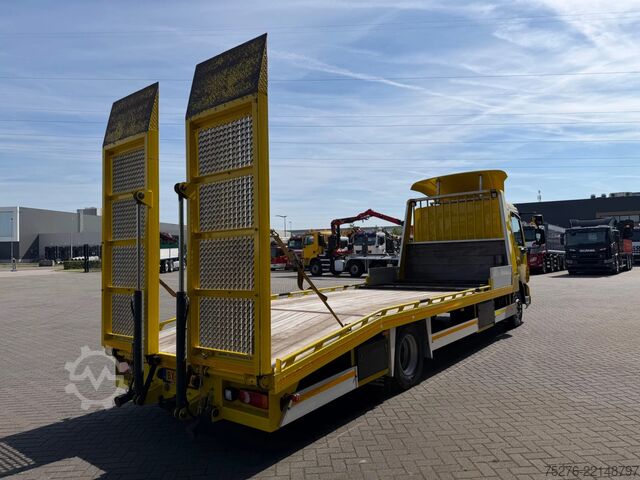 Autotransporter DAF LF 45 Machinetransporter Hydraulic ramps 48.000 km