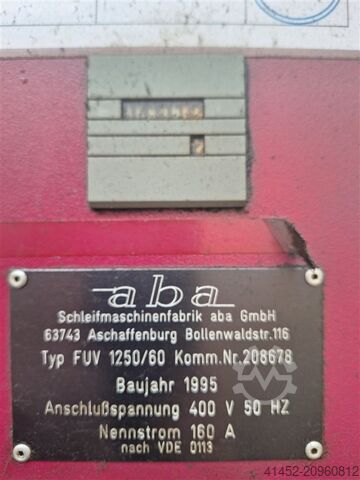 Profile Grinding Machine ABA FUV 1250/60 CNC