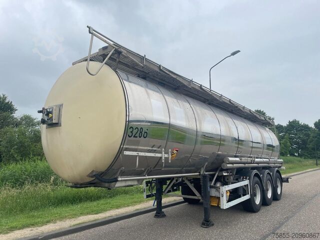 Tank Feldbinder TSA 31.3-3 Chemie ADR FL-AT / 31.000 L / 3 Kamm...