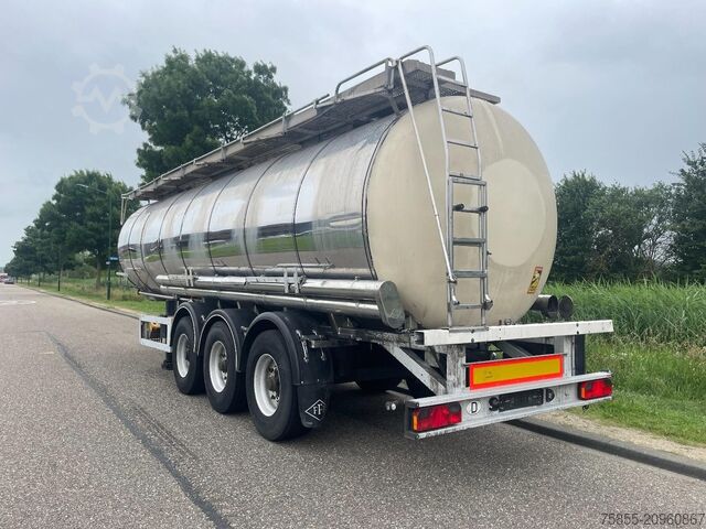 Tank Feldbinder TSA 31.3-3 Chemie ADR FL-AT / 31.000 L / 3 Kamm...