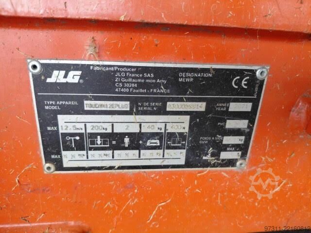 Aerial platform JLG TOUCAN 12E PLUS