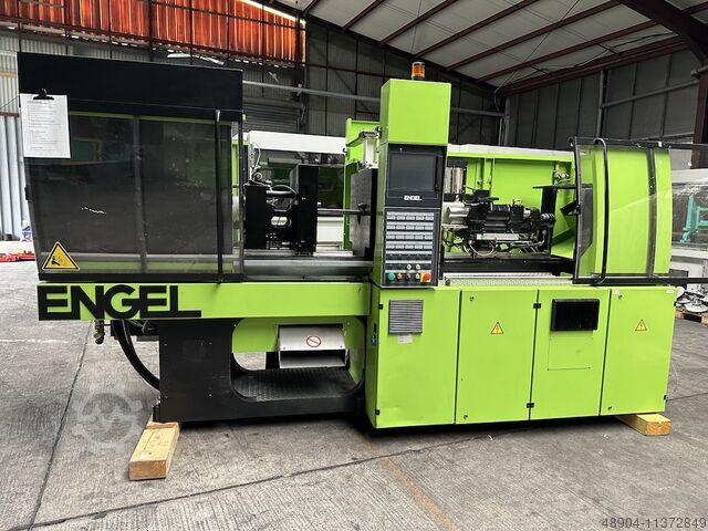 Injection molding machine Engel 200/80 Tech CC200 m. Geiger Robot