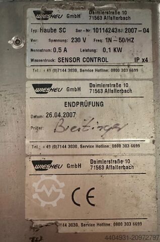 Electric convection oven 400x600 Wiesheu Wiesheu