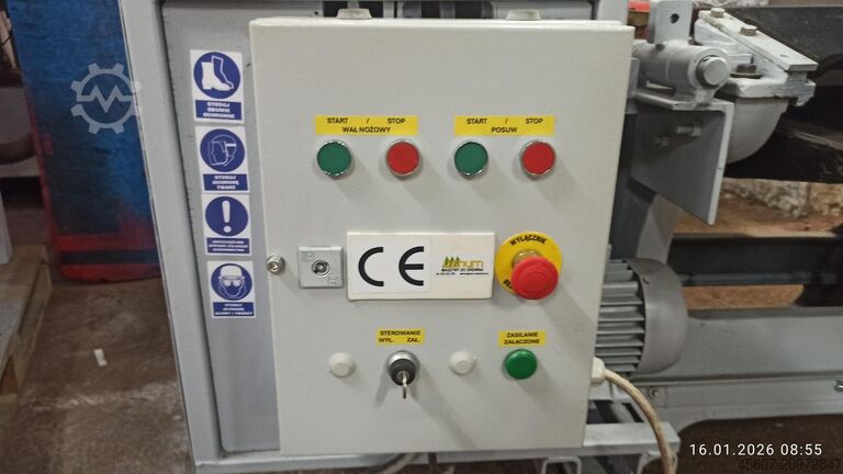 Thickness planer-jointer 600 mm, refurbished Linck tpu 600