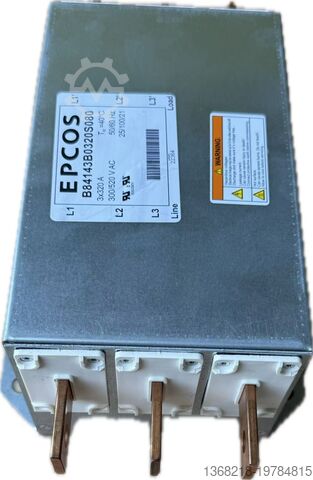 Mains filters Power line filters for 3-phase TDK B84143B0320S081