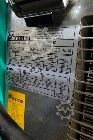 Welding set Merkle HighPULSE 552 RS SET
