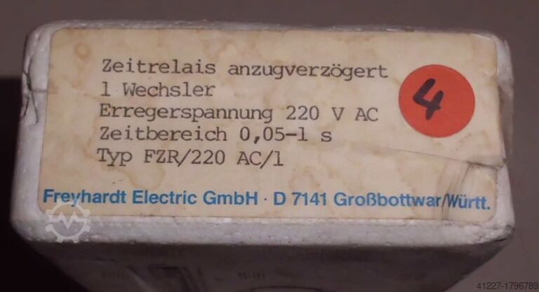 Zeitrelais anzugverzögert Freyhardt FZR/220 AC/1