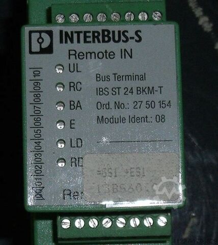 IBS bus terminal Phoenix Contact Busklemme IBS ST 24 BKM-T