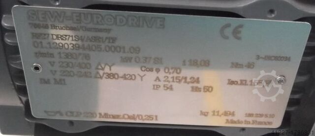 Driven roller conveyor Grenzebach RFS