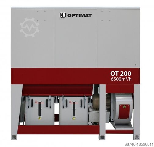 Aspiration system OT 6500 m3h Optimat OT 6500 m3h