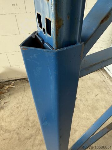 High-bay warehouse stand protection shelf Meta (Thyssen) passend für Rahmenprofil: 85 mm