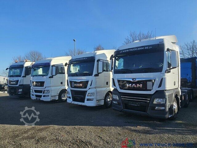 Standard tractor unit MAN TGX 18.460 Zement Silokompressor + Kipphydraulik