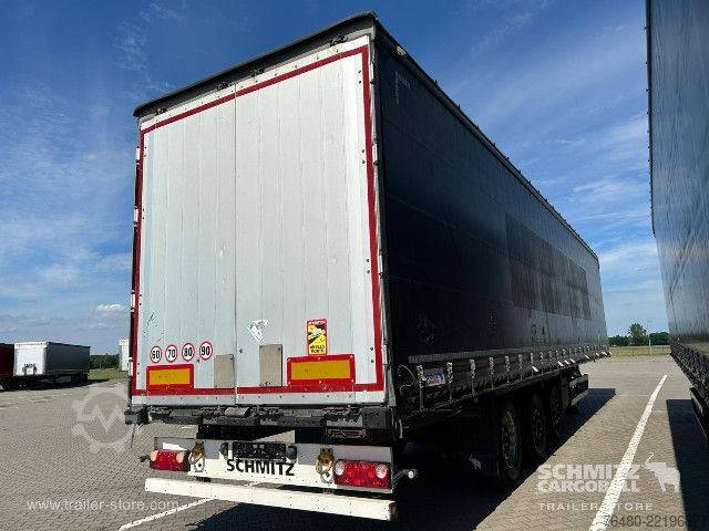 Open semitrailer with tarp Schmitz Cargobull Schiebeplane Standard