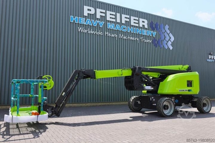 Articulated boom lift Zoomlion ZA20J NEW / UNUSED, Valid Inspection, *Guarantee!