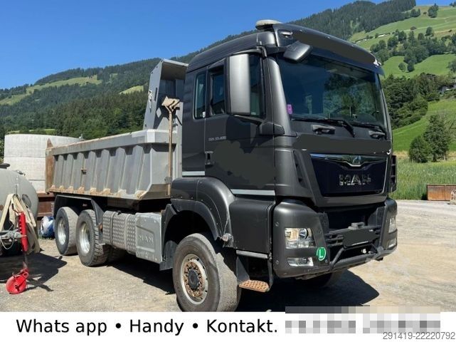 Tipper truck MAN TGS 33.430 6x6 Allrad Kipper Bj 2016