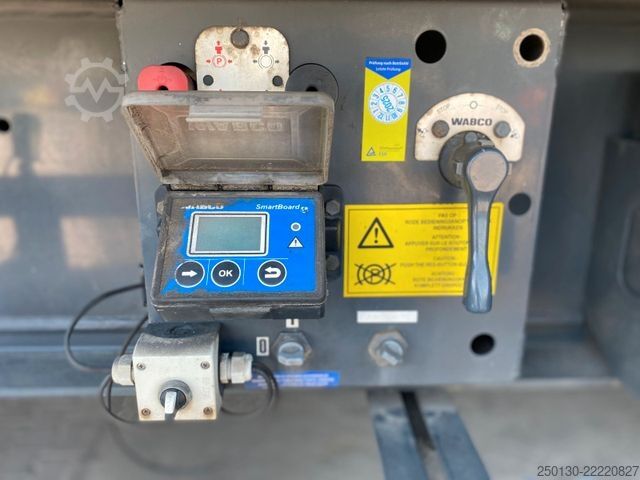 Kipper Auflieger STAS S300CX ALU-Katenmulde /Liftachse/Schieberk