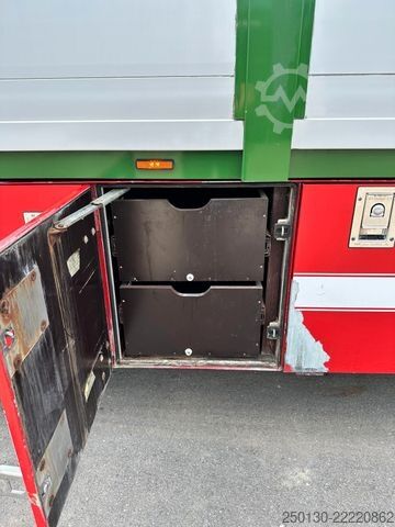 Cattle truck SCANIA P410 4x2LL HFR 1.Stock Viehzug/NAVI/KLIMA/ALU
