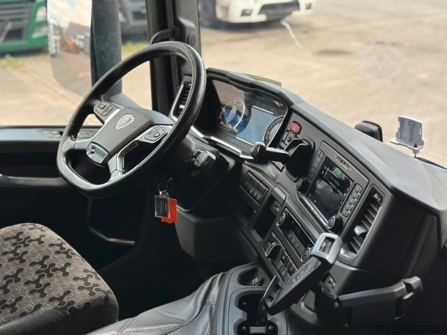 Cattle truck SCANIA P410 4x2LL HFR 1.Stock Viehzug/NAVI/KLIMA/ALU
