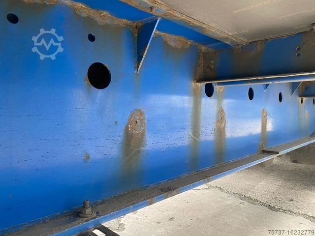 Open semitrailer with tarp KRONE MEGA COIL Verbreitbar