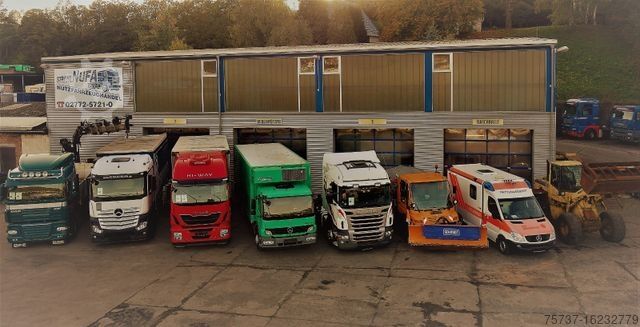 Open semitrailer with tarp KRONE MEGA COIL Verbreitbar
