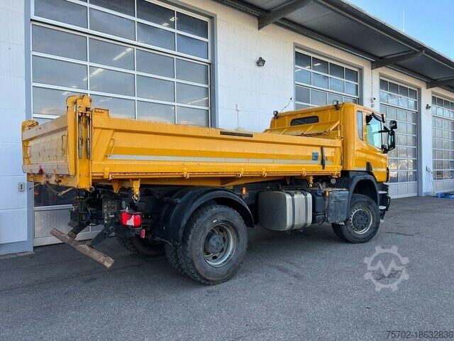 Van Scania P360 4x4 Meiller Dreiseitenkipper