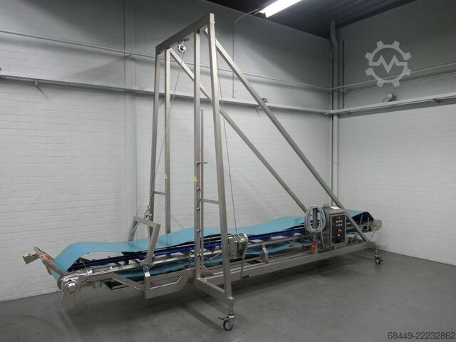 Elevating conveyor belt, Type BeltLoader GEA - Hellings Opvoerband, Type BeltLoader