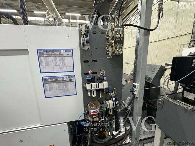 Vertikales CNC-Fertigungszentrum mit Werkstückwechseleinrichtung CHIRON FZ 15 W