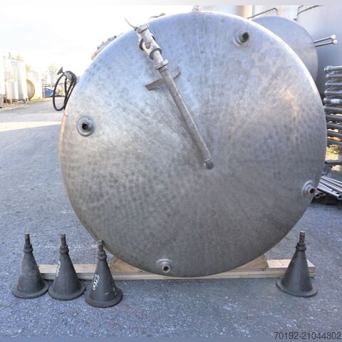 6200 Liter stehender Drucktank aus V4A Edel K0199