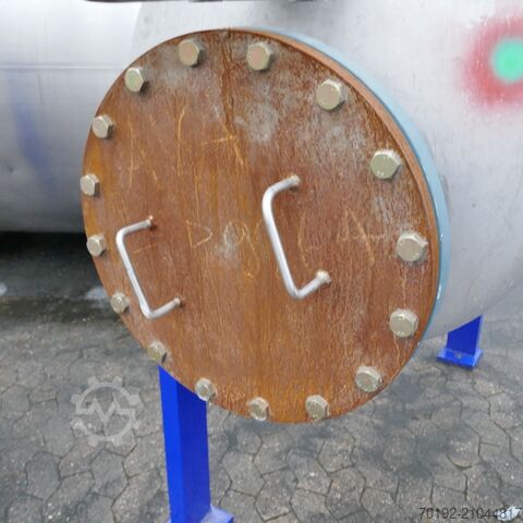 715 Liter horizontaler Druckbehälter aus V4A EDAK AG B0126