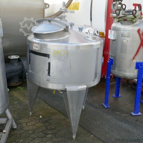 400 Liter Behälter aus V2A  B0124